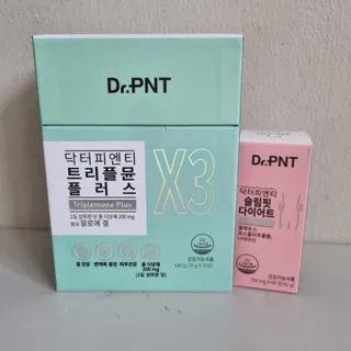 닥터피엔티 [Dr.PNT] 건강한 다이어트, 기능성 원료로 시작! 슬림핏 다이어트+트리플뮨 플러스[1개월분] — 5점을 준 리뷰어가 2022년 9월 올린 사용 사진