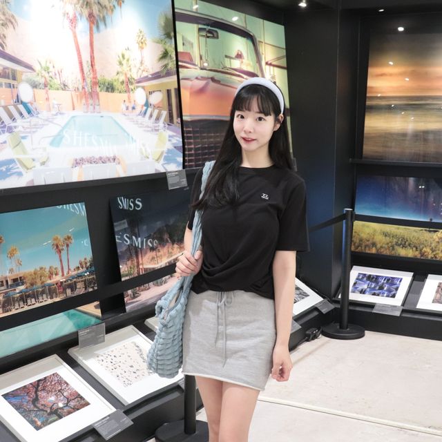 WOMEN TWIST MODAL SHORT SLEEVE 리뷰 사진