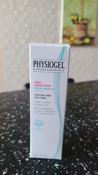 피지오겔 레드수딩 시카밸런스 크림 50ml — 5점을 준 리뷰어가 2022년 4월 올린 사용 사진