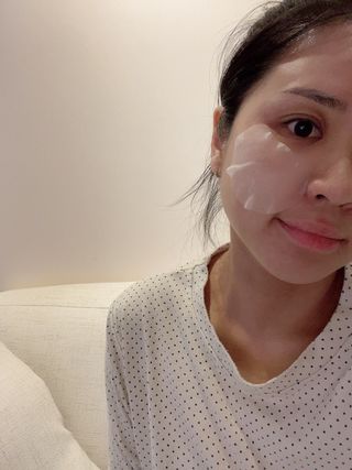리더스코스메틱 리더스 카밍 바이오틱스 퀵 수딩 패드 — 5점을 준 리뷰어가 2022년 5월 올린 사용 사진