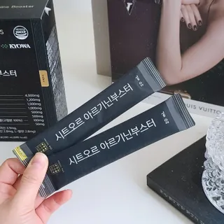 더리틀스 시트오르 아르기닌부스터 — 5점을 준 리뷰어가 2022년 11월 올린 사용 사진