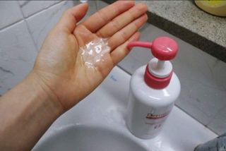 더마힐 헤어 컨디셔닝 샴푸 릴렉스 500ml — 5점을 준 리뷰어가 2021년 3월 올린 사용 사진