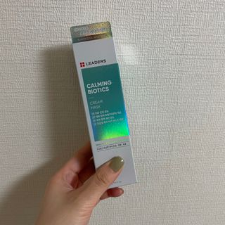 리더스코스메틱 리더스 카밍 바이오틱스 크림 마스크 — 5점을 준 리뷰어가 2021년 4월 올린 사용 사진