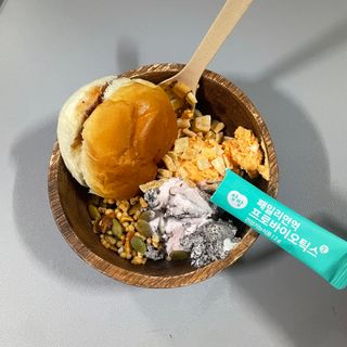 앙팡 패밀리면역 프로바이오틱스 2g x 100포 — 5점을 준 리뷰어가 2022년 10월 올린 사용 사진