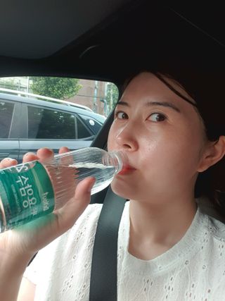 닥터유 제주용암수 닥터유 용암수 — 5점을 준 리뷰어가 2021년 7월 올린 사용 사진