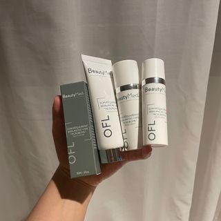 프랑스 뷰티메드 OFL 리밸런싱 케어 3종 키트 (OFL세럼 30ml & 딸라스파 어메니티 4종 증정) — 5점을 준 리뷰어가 2022년 9월 올린 사용 사진