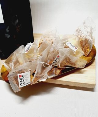 산그리메 국내산 호박차 100티백 대용량 삼각티백차 — 5점을 준 리뷰어가 2021년 7월 올린 사용 사진