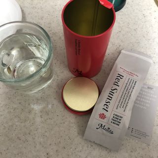 마시다 붉은 석양 빛을 담은 프리미엄 수제 블렌딩 홍차, 레드선셋블랙티 — 5점을 준 리뷰어가 2021년 4월 올린 사용 사진