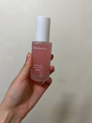 산다화 더블 이펙트 안티 링클 세럼 50ml — 4.5점을 준 리뷰어가 2022년 10월 올린 사용 사진