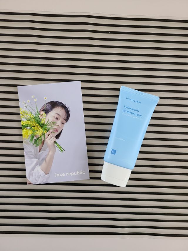 페이스리퍼블릭 하이드로 베리어 세라마이드 크림 리뷰 사진