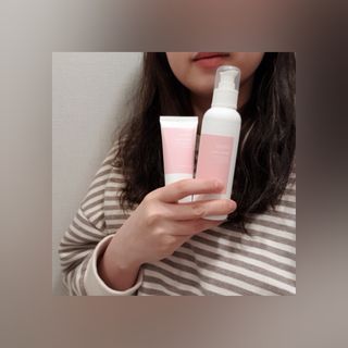 화이트리 채움 베리어 로션, 베리어 크림 세트 — 5점을 준 리뷰어가 2021년 2월 올린 사용 사진