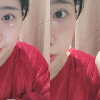 팜스테이 티트리 바이옴 카밍 아이크림 — 4.5점을 준 리뷰어가 2022년 2월 올린 사용 사진