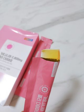 주식회사 얼굴반쪽 [얼굴반쪽 가르시니아 2,800mg] x 14포 1주 젤리 다이어트 보조제 체지방감소 — 5점을 준 리뷰어가 2021년 11월 올린 사용 사진