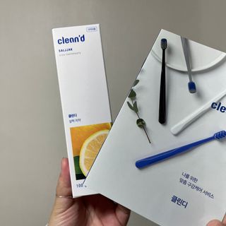 주식회사 클린디 [클린디] 기능성 치약 올인원 세트_살짝/달짝/활짝/반짝 — 4점을 준 리뷰어가 2022년 3월 올린 사용 사진