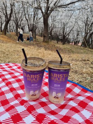 바리스타룰스 돌체 라떼 — 5점을 준 리뷰어가 2023년 4월 올린 사용 사진