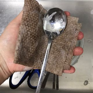 심플리오리빙 어니스트 주방세제 본품 500ml + 리필 900ml (코코넛향) — 5점을 준 리뷰어가 2022년 6월 올린 사용 사진