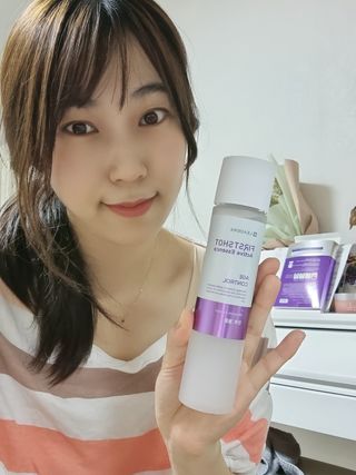 리더스코스메틱 리더스 퍼스트 샷 액티브 에센스 에이지 컨트롤 — 5점을 준 리뷰어가 2021년 10월 올린 사용 사진