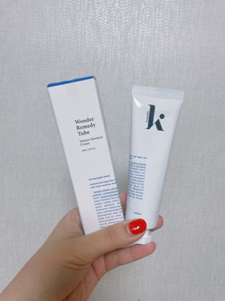 키노닉스 원더 레미디 튜브 보습크림 — 5점을 준 리뷰어가 2022년 4월 올린 사용 사진