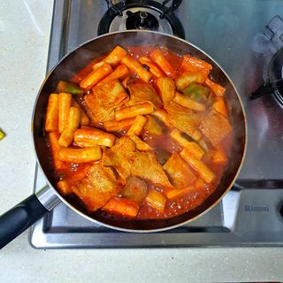 응큼떡볶이 — 5점을 준 리뷰어가 2021년 3월 올린 사용 사진