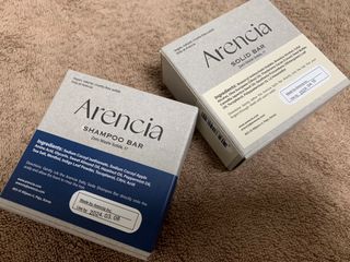 Arencia 아렌시아 솔티소다 샴푸바, 더 새틴 린스바 세트 — 5점을 준 리뷰어가 2021년 6월 올린 사용 사진