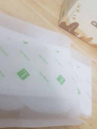 라포유 생리대 순면커버 중형 날개형 — 4점을 준 리뷰어가 2021년 1월 올린 사용 사진