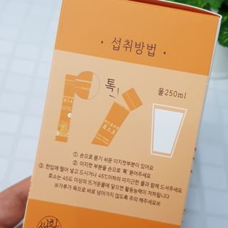 [생활속미] 브로멜라인 파인콜라겐효소초 1박스 3gX30개입 — 4.5점을 준 리뷰어가 2021년 8월 올린 사용 사진
