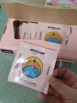 [오프블랙] 아침을 상큼하게 시작하는 에너지티! 유아골든 블렌딩홍차 12T — 5점을 준 리뷰어가 2021년 12월 올린 사용 사진