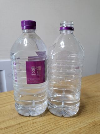 몽베스트 MONTBEST 1L 12입 — 5점을 준 리뷰어가 2022년 2월 올린 사용 사진