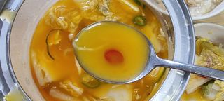 셰프애찬 단호박 백김치 1kg — 5점을 준 리뷰어가 2022년 10월 올린 사용 사진