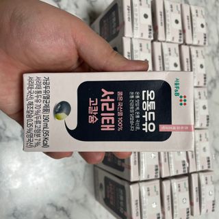 서울에프엔비 온통두유 서리태 고칼슘 190mL — 5점을 준 리뷰어가 2021년 11월 올린 사용 사진