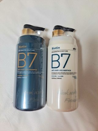 [포레스트스토리] B7 안티 헤어로스 샴푸1,000ml + 헤어팩 1,000ml — 5점을 준 리뷰어가 2021년 3월 올린 사용 사진