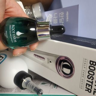 루토닉스 믿쓰박스 볼륨부스터 두피 홈케어 솔루션 — 5점을 준 리뷰어가 2021년 12월 올린 사용 사진