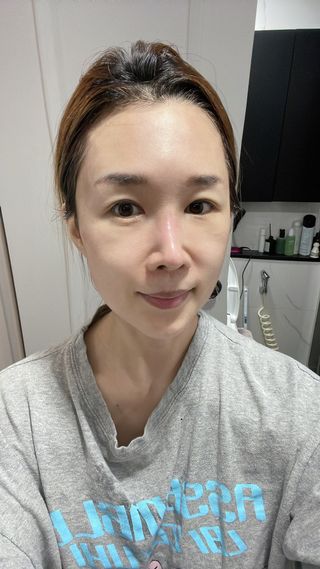스킨큐어 산다화 울트라 젠틀 약산성 세안제 — 5점을 준 리뷰어가 2023년 3월 올린 사용 사진