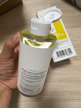 랑벨 내츄럴 딥 립앤아이 리무버 210ml — 5점을 준 리뷰어가 2022년 6월 올린 사용 사진