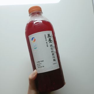트롯전통식혜 트롯레드비트식혜 1리터 +500리터 — 5점을 준 리뷰어가 2021년 6월 올린 사용 사진