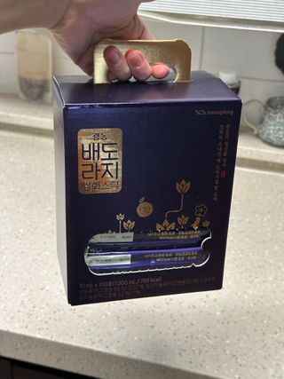 광동생활건강 프리 [광동] 배도라지 쌍화스틱 10mL x 100포 — 5점을 준 리뷰어가 2025년 3월 올린 사용 사진