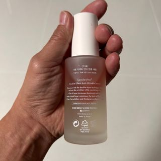 산다화 더블 이펙트 안티 링클 세럼 50ml — 5점을 준 리뷰어가 2023년 11월 올린 사용 사진