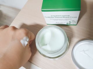 성분에디터 도꼬마리 나모미 리페어 크림 — 5점을 준 리뷰어가 2021년 6월 올린 사용 사진