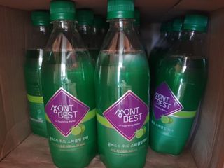 몽베스트 Montbest with Sparkling water Lime20병 — 5점을 준 리뷰어가 2021년 10월 올린 사용 사진