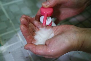 더마힐 헤어 컨디셔닝 샴푸 릴렉스 500ml — 4.5점을 준 리뷰어가 2021년 3월 올린 사용 사진