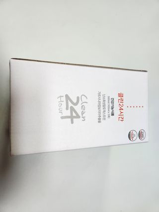 클린24시간 1BOX(5포) + 전용보틀(500ml) — 5점을 준 리뷰어가 2022년 12월 올린 사용 사진