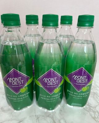 몽베스트 Montbest with Sparkling water Lime20병 — 4점을 준 리뷰어가 2022년 7월 올린 사용 사진