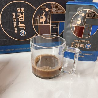 광동생활건강 [광동] 바르게 만든 녹용, 광동정녹청 30포. — 4점을 준 리뷰어가 2022년 1월 올린 사용 사진