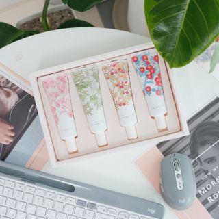 더사가오브수 [사가수] 사계절 원료를 담아내어 진한 보습을 선사하는, 효혜윤 보태니컬 에너지 핸드크림 세트 — 5점을 준 리뷰어가 2023년 3월 올린 사용 사진