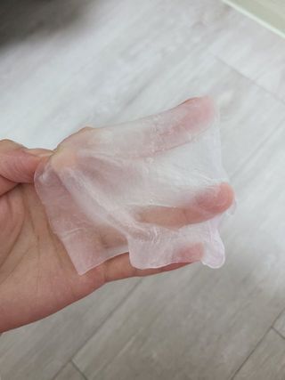 닥터마시멜로 마블러스 멀티 클리닉 마스크 — 4점을 준 리뷰어가 2021년 2월 올린 사용 사진