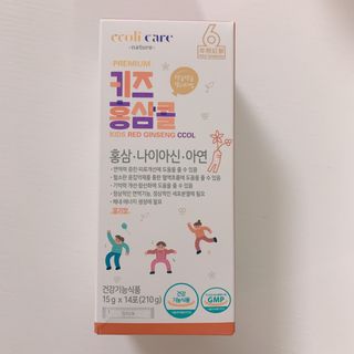 베거스코리아 [콜리케어] 키즈 홍삼콜리 딸기맛 14포 — 3.5점을 준 리뷰어가 2021년 10월 올린 사용 사진