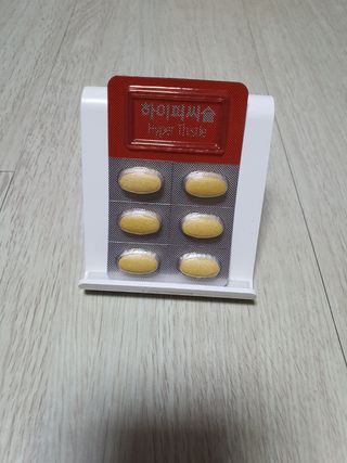 뉴트리션팩토리 비타프렙 하이퍼씨슬 밀크씨슬 900mg — 4.5점을 준 리뷰어가 2021년 7월 올린 사용 사진