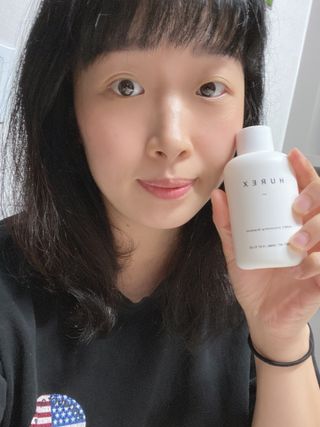 [HUREX] 휴렉스 볼류마이징 탈모완화 기능성 샴푸 150ml x 2개 — 5점을 준 리뷰어가 2021년 9월 올린 사용 사진