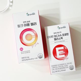 인디닥터 면역 생생 핑크 이뮨 젤리 + 타이탄 BCAA 프로틴 젤리스틱 — 5점을 준 리뷰어가 2022년 3월 올린 사용 사진