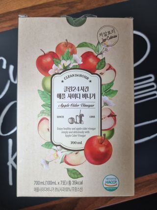 클린24시간 바로 마시는 애플사이다비니거 — 5점을 준 리뷰어가 2024년 7월 올린 사용 사진
